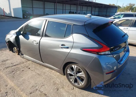 2019 Nissan Leaf Sv z USA, uszkodzony, nr VIN 1N4AZ1CP4KC309437